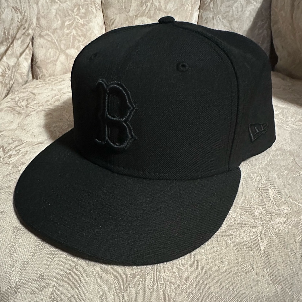 Blackout Basic Fitted Baseball Hat - image 1